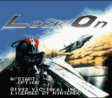 Lock On (USA) screen shot title